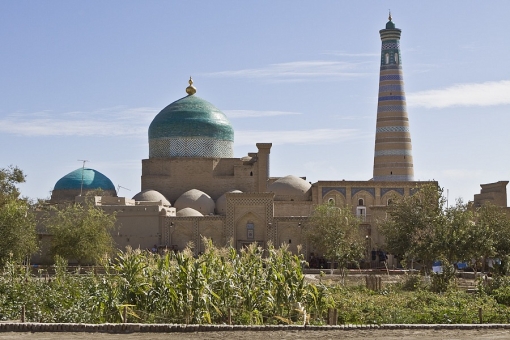 Древняя архитектура Средней Азии. Минареты и мечети Хивы