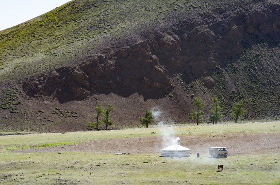 В горах Центральной Тувы