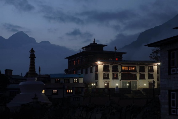 Вечер в Гималаях