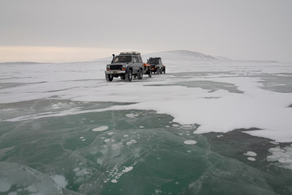 транссибирская экспедиция на льду Северного ледовитого океана