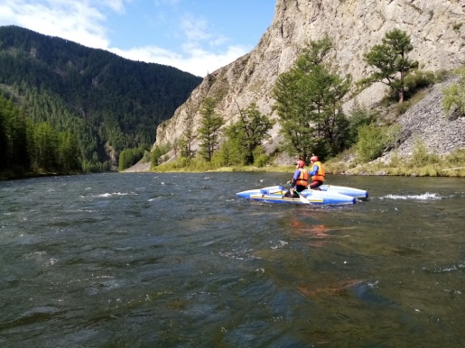 Ока Саянская катамаран страховки
